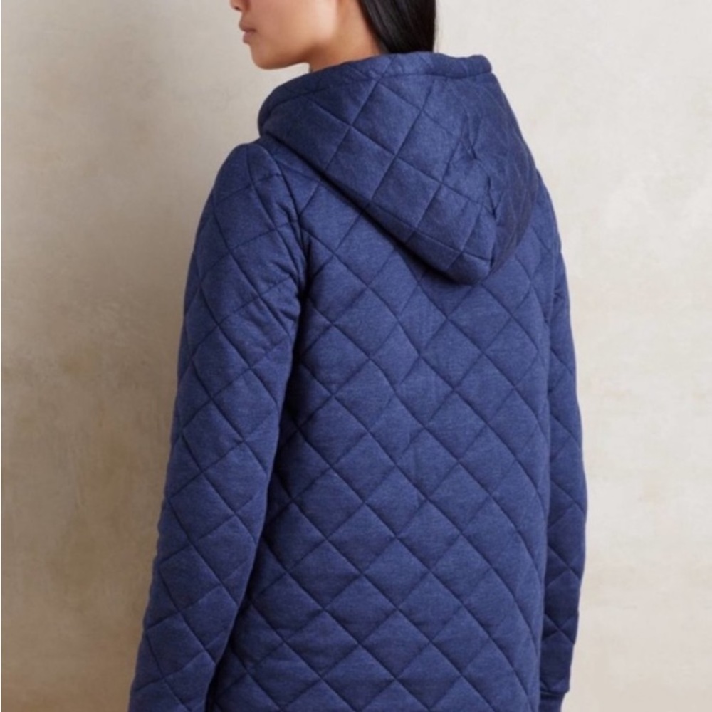 “Anthropologie” Sunday Saturday Gwynn, hooded quilted jacket; size XS - Picture 5 of 15